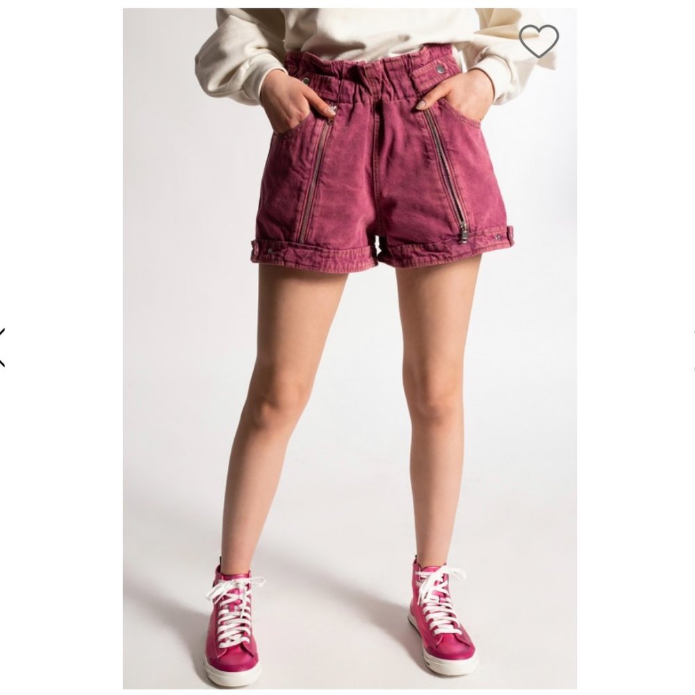 Diesel violet denim diesel size 26 US size small  kunap-sp1 5 pocket shorts